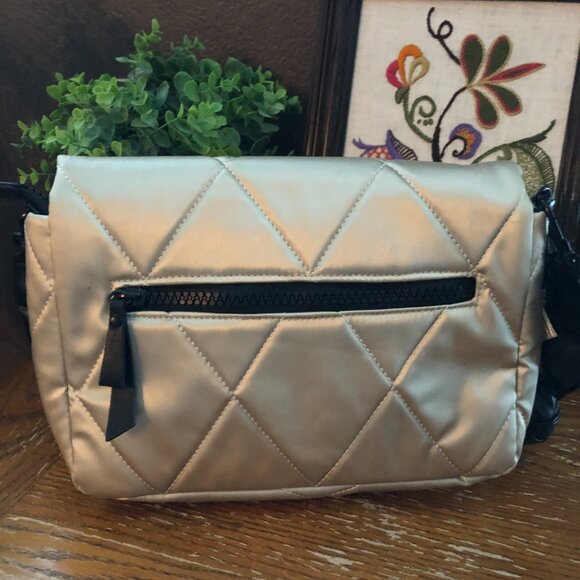 Shawn Killinger x IHKWIP Knotted Shoulder Bag/ Handbag/ Purse Met Champagne - Picture 2 of 4